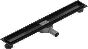 Mexen Flat 360° korpus do odpływu liniowego obrotowy 70 cm, czarny - 1740070