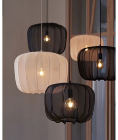 Czarna lampa sufitowa ø 50 cm Plumeria – Light &amp; Living