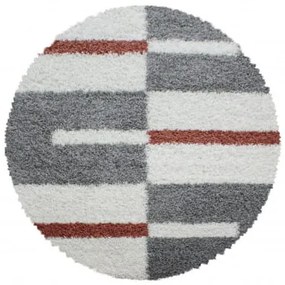 Dywan Shaggy Gala terra 80cm x 80 cm koło