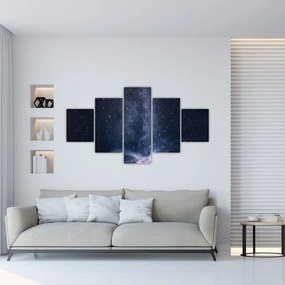 Obraz gwiaździstego nieba (125x70 cm)