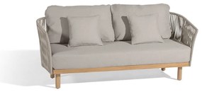 Szarobrązowa sofa ogrodowa Newport – Diphano