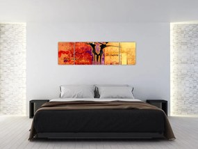 Obraz - Afrykańskie boginie (170x50 cm)