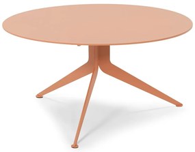 Łososiowy metalowy okrągły stolik ø 78 cm Daley – Spinder Design
