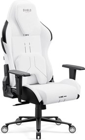 Fotel gamingowy materiałowy Diablo X-One Prime Normal Size, Ghosted White