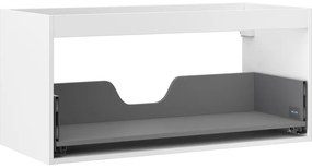 Mexen Box-A korpus szafki podumywalkowej 100 cm, 1 szuflada, biały mat - 91AX0-1000-470-1-01