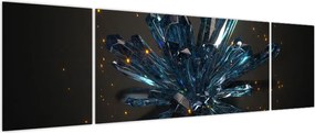 Obraz kryształu (170x50 cm)