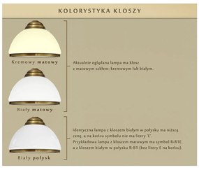 Lampa podłogowa z mosiądzu R-P1DE