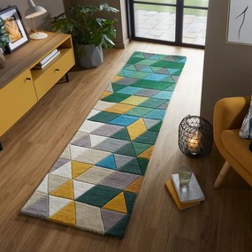 Chodnik wełniany Flair Rugs Prism, 60x230 cm