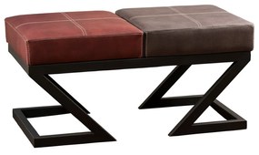 Ławka Brda Anthracite and Claret Red
