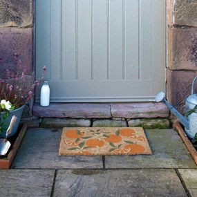 Wycieraczka z włókna kokosowego 40x60 cm Orange – Artsy Doormats
