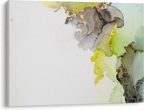 Obraz - Sztuka abstrakcyjna w tuszu (70x50 cm)