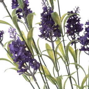 Sztuczne kwiaty zestaw 3 szt. (wysokość 55 cm) Lavender – Casa Selección