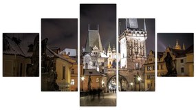 Obraz oświetlonej Bramy Pyłu (125x70 cm)