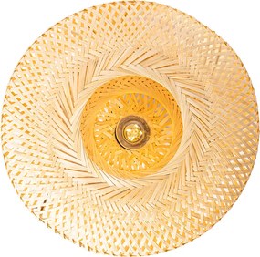 Orientalna lampa sufitowa bambusowa 40 cm - Ostrava