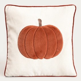 Poszewka dekoracyjna PUMPKY z ozdobną dynią 45x45 cm HOMLA