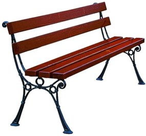 Ławka ogrodowa Nordia 3X 150cm - 7 kolorów
