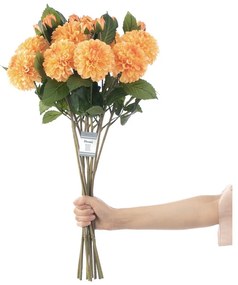 Sztuczne kwiaty zestaw 10 szt. (wysokość 62 cm) Dahlia – Restilo