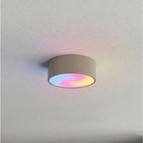 Brilagi - LED RGBW Ściemnialna lampa sufitowa CLARE 1xE27/9W/230V Wi-Fi beżowa