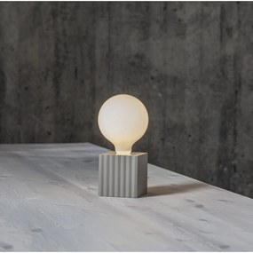 Jasnoszara podstawa lampy 10 cm Box – Star Trading