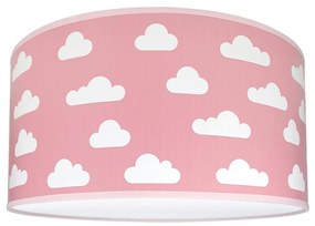 Plafon dziecięcy CLOUDS PINK 2xE27/60W/230V różowa