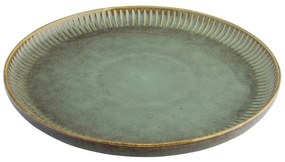 Altom Porcelanowy płytki talerz Reactive Sage, 26cm