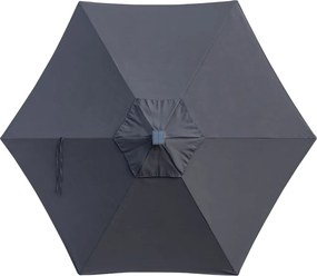 Doppler ACTIVE parasol ogrodowy 300 cm antracyt