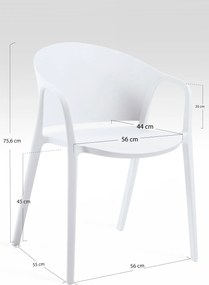 Zestaw 2 Krzese Tasla