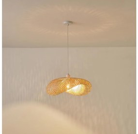 Żyrandol na lince CALYPSO 1xE27/15W/230V bambus