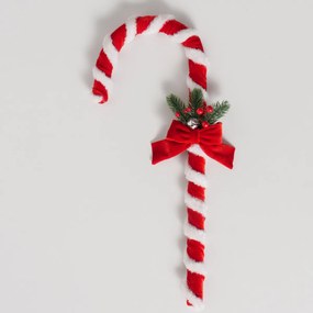 Duża miękka laska świąteczna VELVY, 58 cm