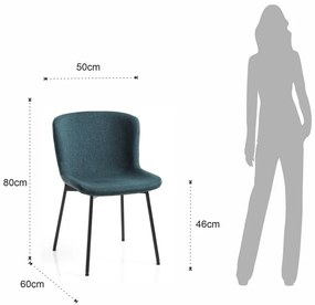 Morskie krzesła zestaw 2 szt. Snug – Tomasucci