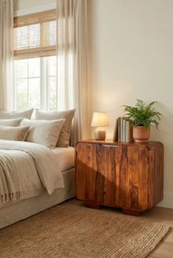 Drewniana szafka w stylu vintage R1-G04