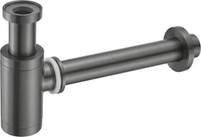 Mexen półsyfon umywalkowy okrągły, gun gray szczotkowany - 79950-66