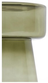 Szklany okrągły stolik ø 30 cm Dakwa – Light &amp; Living