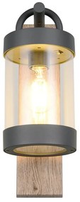 Zewnętrzna lampa ścienna (wysokość 33 cm) Sambesi – Trio
