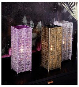 Szara lampa stołowa Markslöjd Agra, wys. 33,5 cm