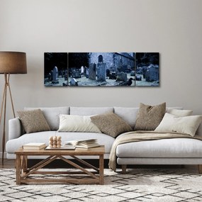 Obraz - Ciemna noc (170x50 cm)