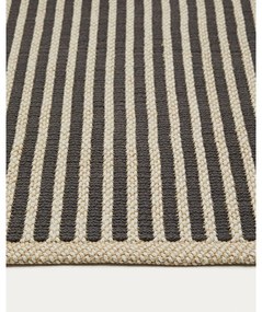 Czarno-beżowy dywan odpowiedni na zewnątrz 160x230 cm Satanca – Kave Home