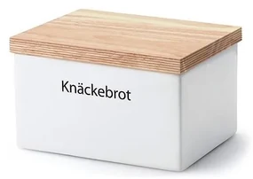 Continenta C3950 - Ceramiczne pudełko na żywność z pokrywką 17,5x13,5x11 cm figowiec