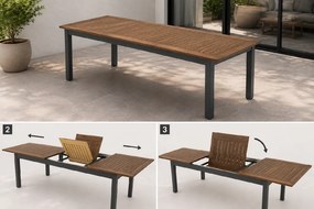 Doppler EXPERT WOOD Plus stół ogrodowy