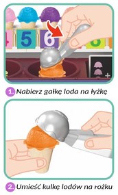 Woopie edukacyjna lodziarnia xxl restauracja sklep + nauka liczenia 87 el.