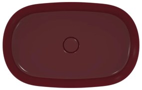 Bordowa ceramiczna umywalka 60x38 cm Ipalyss – Ideal Standard