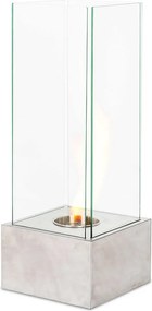 Poziomy - Kominki bioetanolowe ze stali chromowanej