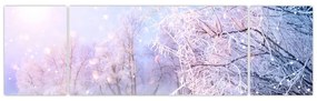 Obraz - Mroźna zima (170x50 cm)