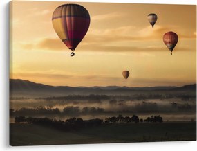 Obraz - latające balony (70x50 cm)