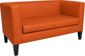 Sofa Monaco : Kolor nogi - Venge, Kolor tkaniny - EKO-SKÓRA - 20D, Typ tkaniny - Eko-skóra , Wysokość nogi - 20 cm