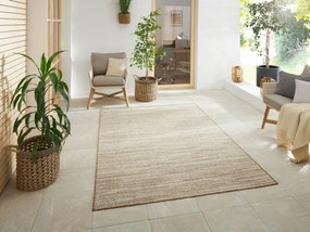 Dywan dwustronny zewnętrzny Gemini brązowo-kremowy 240 cm x 340 cm