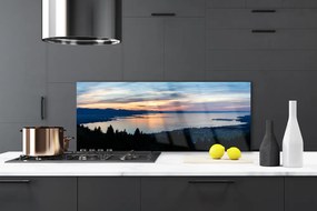 Szkło Ozdobne do Kuchni Bezkresny Horyzont nad Oceanem