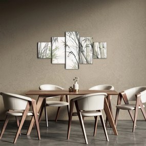 Obraz - Bambusy, rysunek (125x70 cm)