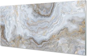 Panel szklany do Kuchni Marmurowe Plamy i Cienie