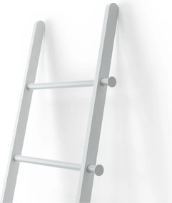 Biała drabina dekoracyjna z drewna topolowego Leana – Umbra